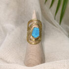 turquoise ring Efstathia