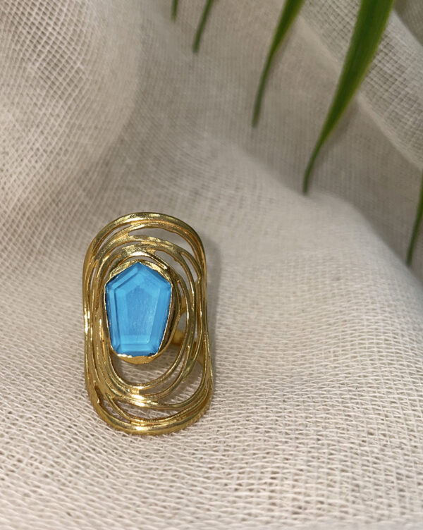 turquoise ring Efstathia